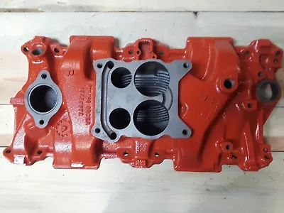 $326 • Buy Many Dates 3927184 1968-70 350hp Rochester Cast Iron 4bbl Intake Manifold Sbc350