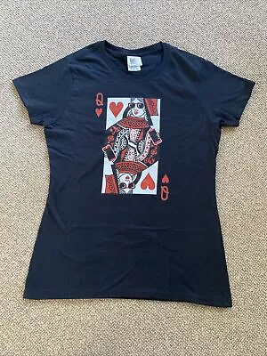 £5 • Buy Queen Of Hearts T Shirt Size XS World Book Day Playing Cards