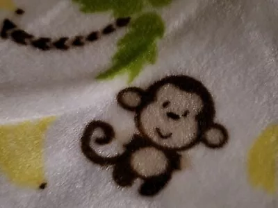 Baby Blanket Safari Monkey • $8.99