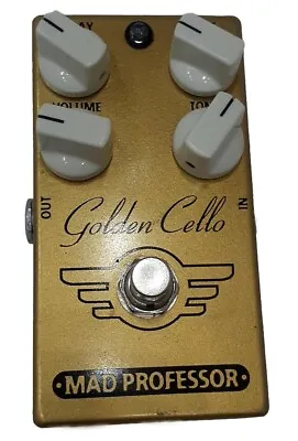 Mad Professor Golden Cello - Guitar Pedal Overdrive / Fuzz / Tape Echo / Delay • $139.95