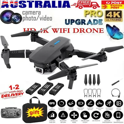 $48.99 • Buy 2023 RC Drone 8K HD Wide Angle Camera WIFI FPV GPS Drone Dual Camera Quadcopter