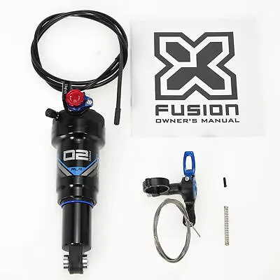 X-Fusion MTB Mountain Bike O2 PRO RLR  Rear Shock 165 X 38mm With Remote Control • £149