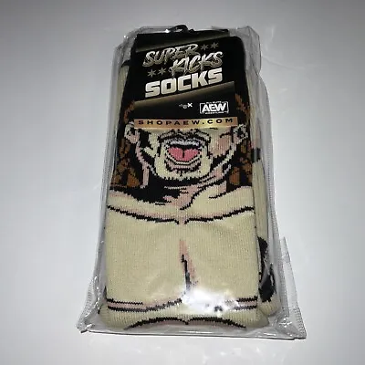 Adam Cole AEW All Elite Wrestling Super Kicks Socks - One Pair. NEW. PWT. • $29.92