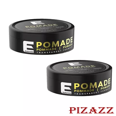 2 X Elegance Transparent Pomade Hair Wax 4.7 Oz  Supper Strong Hold Wax • $18.50