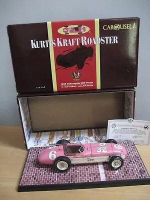 Carousel 1 Kurtis Kraft Roadster Bob Sweikert 1955 Indy 500 Winner • $99.99