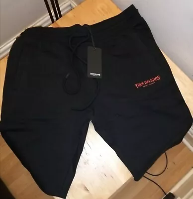 £31 • Buy True Religion Welt Pocket Jersey Shorts, New Size Large,,,, 