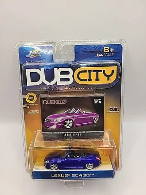 Jada Toys Dub City Lexus SC430 Purple #054 1:64 Scale New In Box 2003 • $14.99