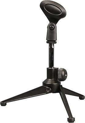 SoundLab Music DJ Gaming Desk Microphone Stand Holder With Tripod Base • £5.99