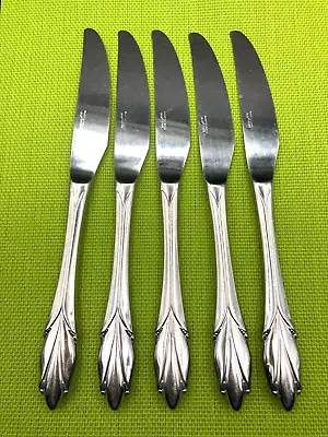 5 -Mikasa Chapelle Stainless 18-8 Glossy Dinner Knives Japan Silverware Flatware • $24.99