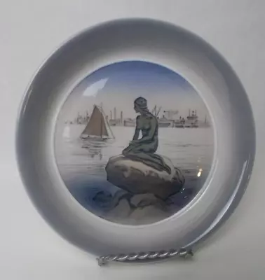 Royal Copenhagen Bowl Little Mermaid Wintertime Landelinie Porcelain LV 3643 EUC • $81.01