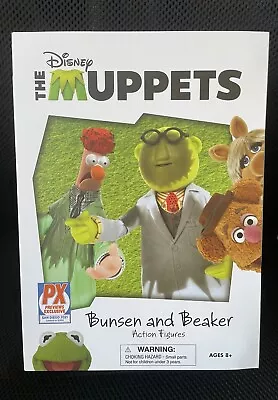 The Muppets Action Figures - Lab Accident Bunsen & Beaker SDCC 2021 PX Exclusive • $59.99