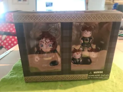 DISNEY Vinylmation 3  Park Set 1 Pixar Brave Merida And Triplets Jrs New In Box • $10.99