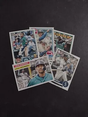 (5) 2023 Topps Julio Rodríguez Flagship Archives Heritage And BL - Mariners 🚨 • $0.99