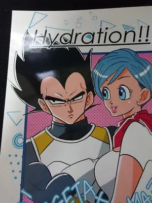 Doujinshi Dragon Ball Vegeta X Bulma (B5 24pages) Hydration Nekonotsukibito • $29.99