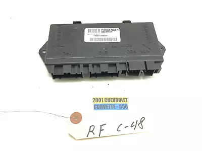 2000-2004 Corvette C5 Right Passenger Theft Locking Door Control Module Oem • $101.99