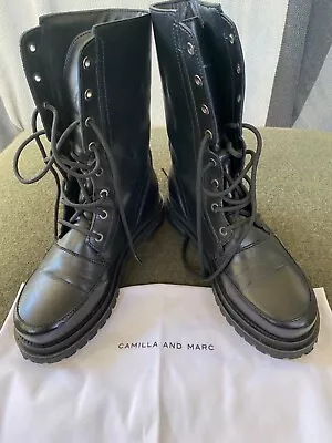 Camilla & Marc - Charlee Combat Boots - Size 39 • $189