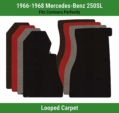 Lloyd Classic Loop Front Row Carpet Mats For 1966-1968 Mercedes-Benz 250SL  • $93.99