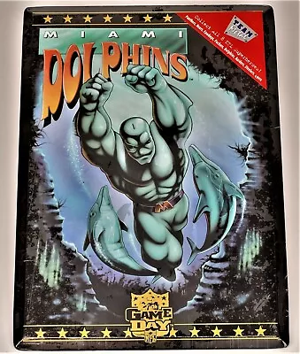 Miami Dolphins - Metal Superhero Sign/Poster - NFL Game Day - New/Sealed  • $7.96