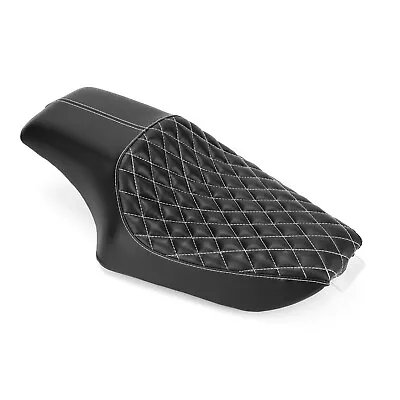 Motorcycle Driver Solo Seat Saddle Black Fit For Harley Sportster XL883 1200 • $58.99