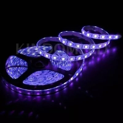 12V New Purple UV Ultraviolet 5M 5050 SMD 300 Leds LED Strips Non-Waterproof US • $7.89