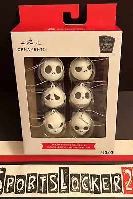 The Nightmare Before Christmas X Hallmark Mini Ornaments Set Of 6 2021 - IN HAND • $14.88