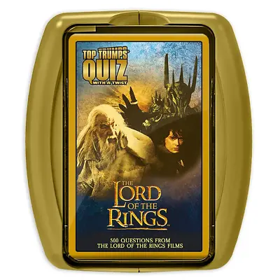 Top Trumps Quiz: The Lord Of The Rings Movie Trivia Card Game With 500 Questions • £10.95