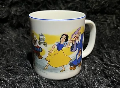 Vintage Walt Disney Snow White And The Seven Dwarfs Coffee Mug. Made In Japan • $9.99