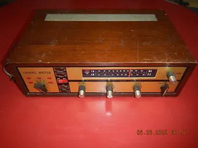 Channel Master 6606 Solid State Stereo Tuner-Amplifer UNTESTED RARE VINTAGE • $99.99