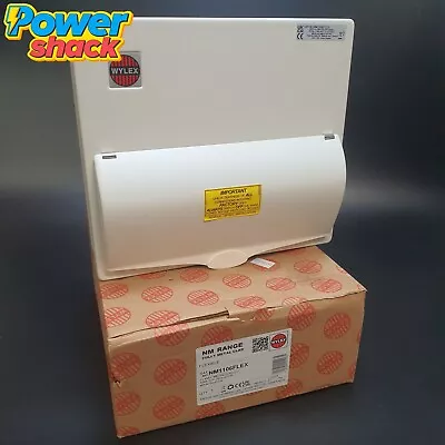 £65 • Buy Wylex NM1106FLEX 11 Way 100A Main Switch Consumer Unit Flexible NM Metal Clad