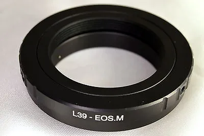 Leica LTM L39 Mount Lens Adapter Ring Canon EOS EF-M Mirrorless Cameras M10 M6 5 • $12.38