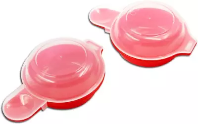 Easy Microwave Egg Cooker/PoacherSet Of 2 • $8.60