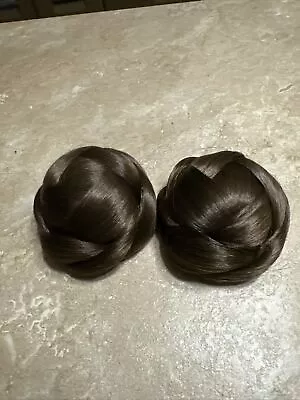 Princess Leia Buns Medium Brown • $15