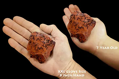 MAHOGANY OBSIDIAN 2 1/2  4-7 Oz Rock Mineral Specimen Root Chakra Healing Stone • $5.99
