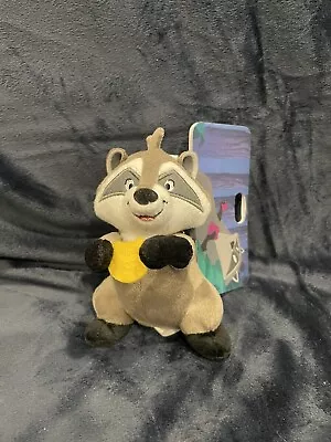 Japan Disney Store MEEKO PLUSH BAG CHARM Pocahontas Raccoon Tokyo ONLY NEW LE • $52