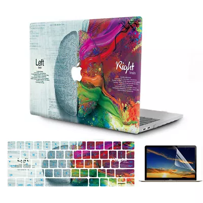 Left/Right Brain Hard Case Shell For 2009-2024 MacBook Pro Air 11  13 14 15  16  • $18.99