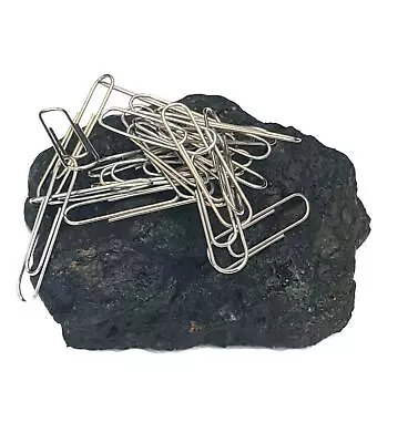 Lodestone Paperclip Holder-Naturally Magnetic Rock • $53.06