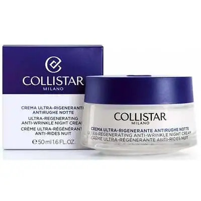 Collistar Anti Age Ultra Regenerating Anti Wrinkle Night Cream 50ml - New - Uk • £49.95