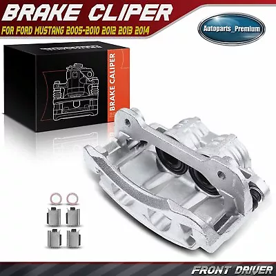 Disc Brake Caliper W/ Bracket For Ford Mustang 2005-2010 2012 2013 2014 Front LH • $71.99