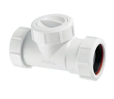 Mcalpine PVC Waste Non Return Valve NRV For 1 1/2  Or 40mm Universal Fit Shower • £16.39