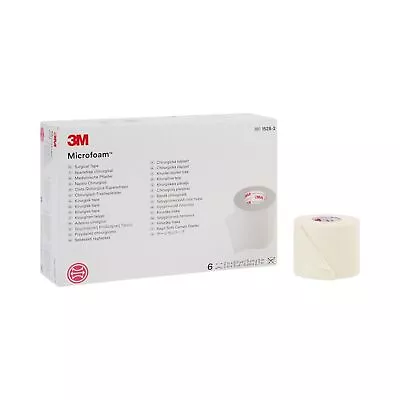 3M Microfoam Medical Surgical Tape 1528-2 Waterproof Paper 2  X 5.5 Yds 6 Ct • $34.87