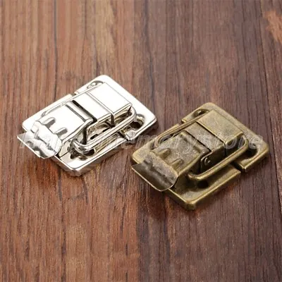 $4.85 • Buy Vintage Jewelry Box Chest Suitcase Clip Toggle Latch Catch Hasp Trinket Hardware