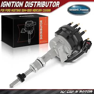 Electronic Distributor W/ Cap & Rotor For Ford Mustang 1994-1995 Mercury Cougar • $58.99