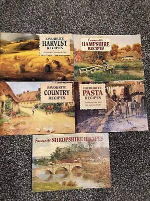 J Salmon Recipe Books Bundle 5x Small Paperbacks Favourite Recipes Books • £4.99