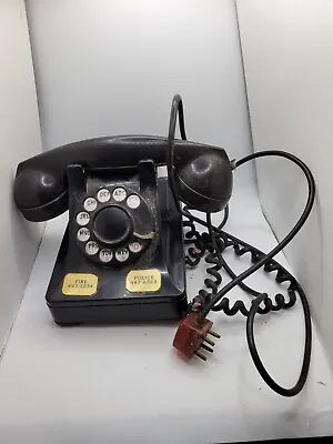 Antique Telephone Western Electric Company Model 302 Made In The USA 1930s • $135