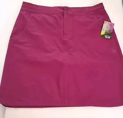 Nwt Mountain Hardwear Outdoor Skirt Purple Yuma Athletic Womens Sz 8 Medium  • $36