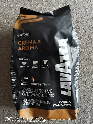 Lavazza Expert Crema E Aroma Roasted Coffee Beans 1kg • £10