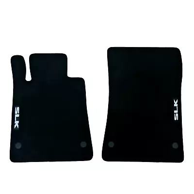 Car Floor Mats Velour For AMG Mercedes SLK R172 Waterproof Black Auto Liners New • $41.76