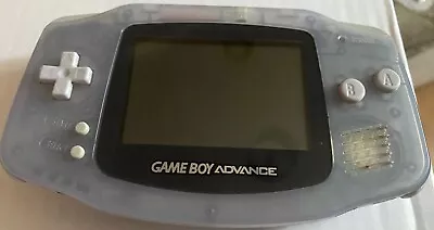 Nintendo Game Boy Advance Clear Plastic Handheld System • £59.99