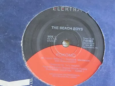 THE BEACH BOYS KOKOMO  7” Vinyl NEARLY MINT • $7