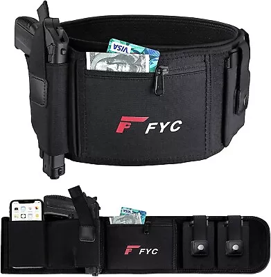Belly Band Holster 4 Concealed Carry Men / Women RH + 2 Mag Carriers Thumb Break • $19.99
